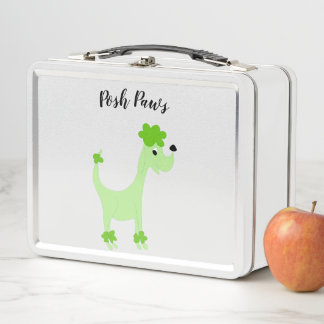 Lunch Box Poisson vert caricature Posh Paws Boîte à lunch en
