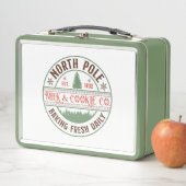 Lunch Box Pôle Nord Milk Cookie Metal (En situation)