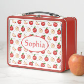 Lunch Box Pommes rouges délicieuses (En situation)