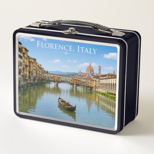 Lunch Box Ponte Vecchio Paysage Urbain Romantique (Devant)