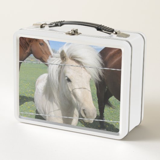 Lunch Box Pony blanc (Devant)