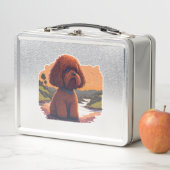 Lunch Box Poodle de jouet mignon (En situation)