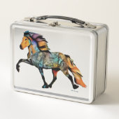 Lunch Box Pop Art islandais Cheval (Devant)