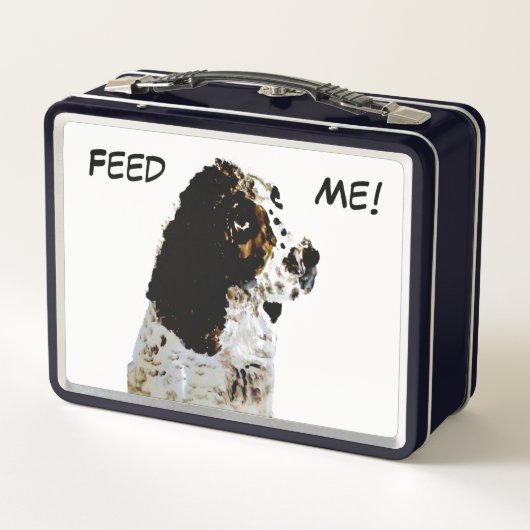 Lunch Box Portrait de chien Springer Spaniel (Dos)