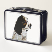 Lunch Box Portrait de chien Springer Spaniel (Devant)