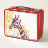 Lunch Box Portrait de Giraffe (Dos)