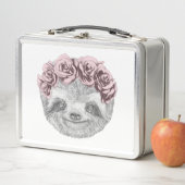 Lunch Box Portrait de guirlande principale florale de la (En situation)
