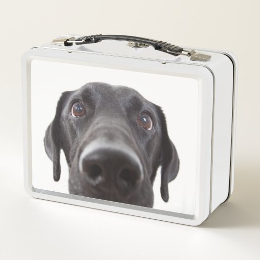 Lunch Box Portrait de la collection Black Labrador (Dos)