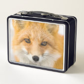 Lunch Box Portrait de renard roux (Dos)
