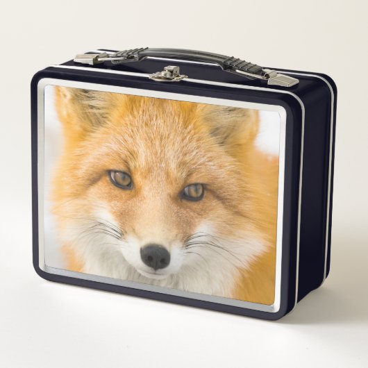 Lunch Box Portrait de renard roux (Devant)
