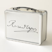 Lunch Box Portrait de Richard Wagner (Dos)