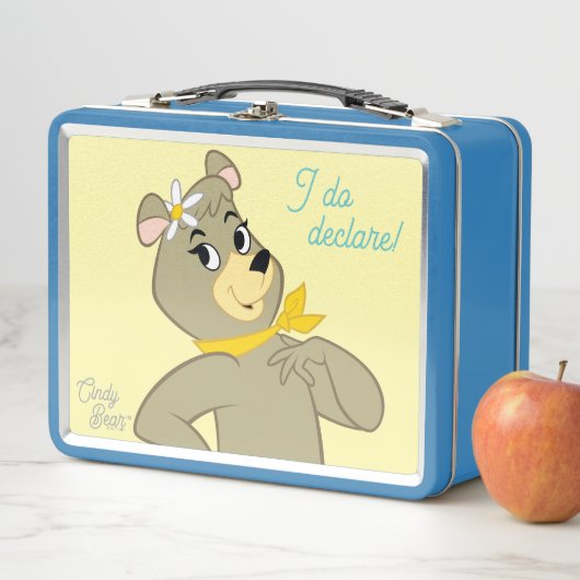 Lunch Box Pose Joueuse de Cindy Bear (En situation)