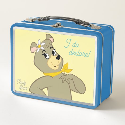 Lunch Box Pose Joueuse de Cindy Bear (Devant)
