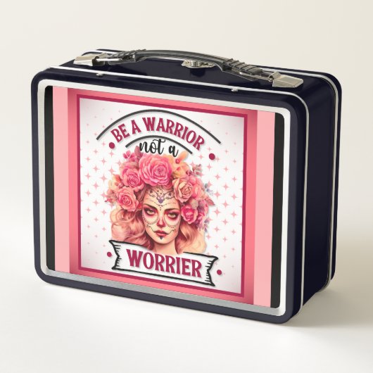 Lunch Box Positivity Pink et Pretty Sugar Skull (Dos)