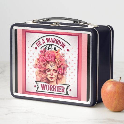 Lunch Box Positivity Pink et Pretty Sugar Skull (En situation)