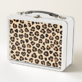 Lunch Box Poster de animal, Léopard Brown, Spots de guépard, (Devant)