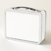 Lunch Box Poubelle blanche Doigts (Dos)