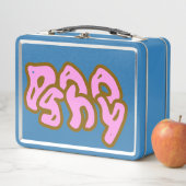 Lunch Box Poubelle en métal timide (En situation)