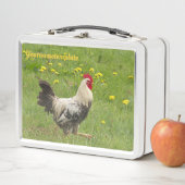 Lunch Box poulet, coq, animal, oiseau, ferme, agriculture, (En situation)