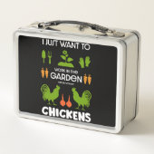 Lunch Box Poulets Et Jardinage (Dos)