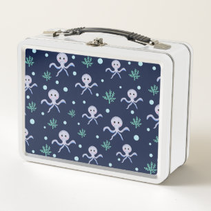 Lunch Box Poulpe sous le motif enfants de la mer