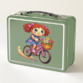 Lunch Box Poupée à vélo (Dos)