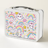 Lunch Box Poursuivez l'arc-en-ciel et trouvez votre bonheur (Dos)
