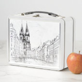 Lunch Box Prague vintage (En situation)