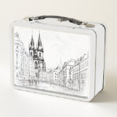 Lunch Box Prague vintage (Dos)