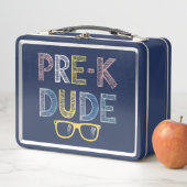 Lunch Box Pré-K Dude Retour à l'école Premier jour de l'écol (En situation)