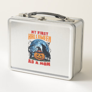 Lunch Box Premier Halloween en tant que Mom Pumpkin Wolf Moo