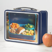 Lunch Box Prenez un repas heureux. (En situation)