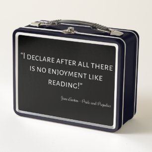 Lunch Box Pride and Prejudice Quote III