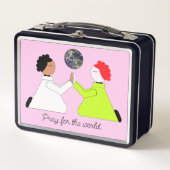 Lunch Box Priez pour le monde : (Devant)