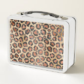 Lunch Box Prince d'Or noir Brown Leopard (Dos)