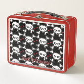 Lunch Box Princesse Skull&Cross Bones (Devant)