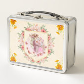 Lunch Box Printemps Blooms Lady Art Imprimer (Devant)