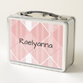 Lunch Box Prisme rose Customisée (Dos)