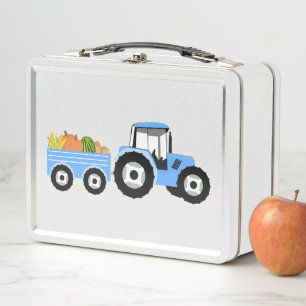 Lunch Box Production de Camion Blue Tracteur