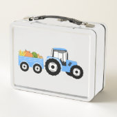 Lunch Box Production de Camion Blue Tracteur (Dos)