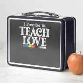 Lunch Box Professeur De Fierté LGBT Je Promets D'Enseigner L (En situation)