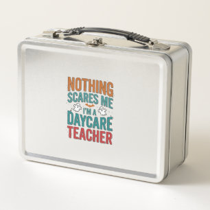Lunch Box Professeur de garderie Halloween Fantôme Vintage C
