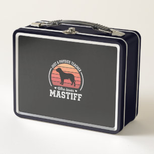 Lunch Box Professeur de physique Mastiff amateur de chiens