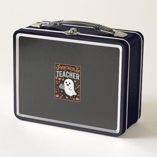 Lunch Box Professeur Squelettique Halloween Fantôme Création (Devant)