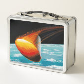 Lunch Box Programme Apollo - concept d'artiste de mission de (Dos)