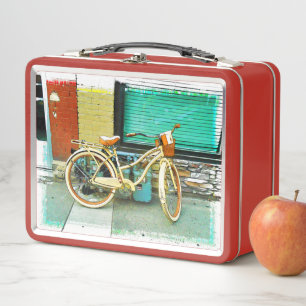 Lunch Box Promenade d'été - Vélo Jaune