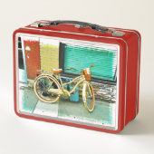 Lunch Box Promenade d'été - Vélo Jaune (Dos)