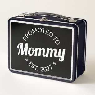 Lunch Box Promue Maman dès 2027 Annonce de Nouvelle Maman Je