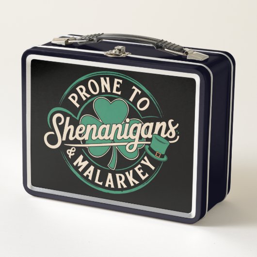 Lunch Box Prone To Shenanigans & Malarkey St Patrick's Day (Devant)