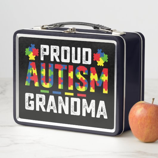 Lunch Box Proud Autism Grandma Awareness Autistic Family (En situation)